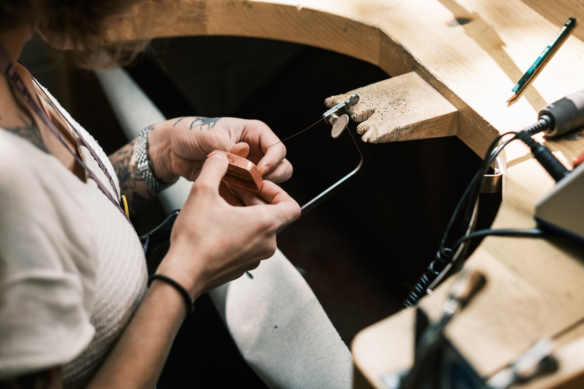 Jewellery Hearth Area, UCA Farnham
