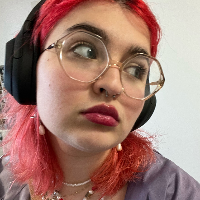 Mary, a BA Fashion Design student